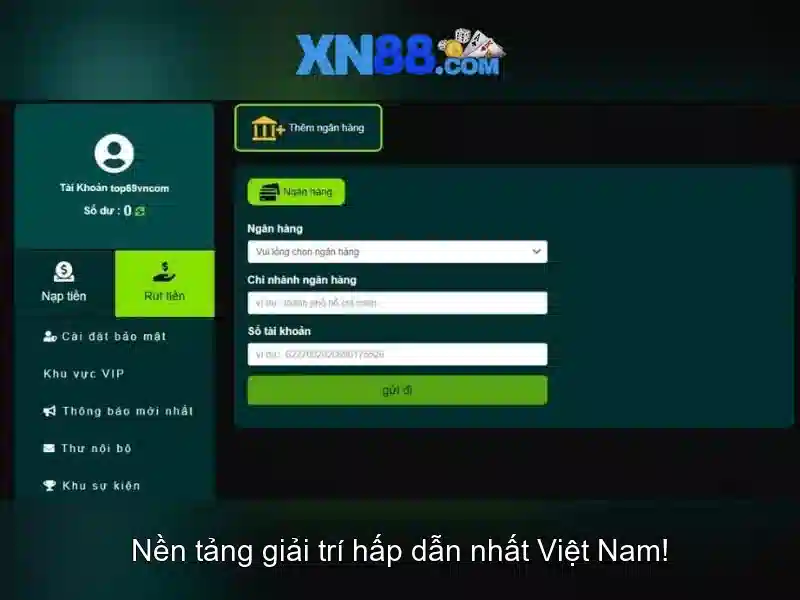 Ưu Đãi Đăng Nhập XN88